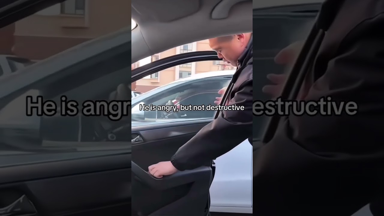 He is angry but, not destructive. #shorts #internet #memes #china #roadrage
