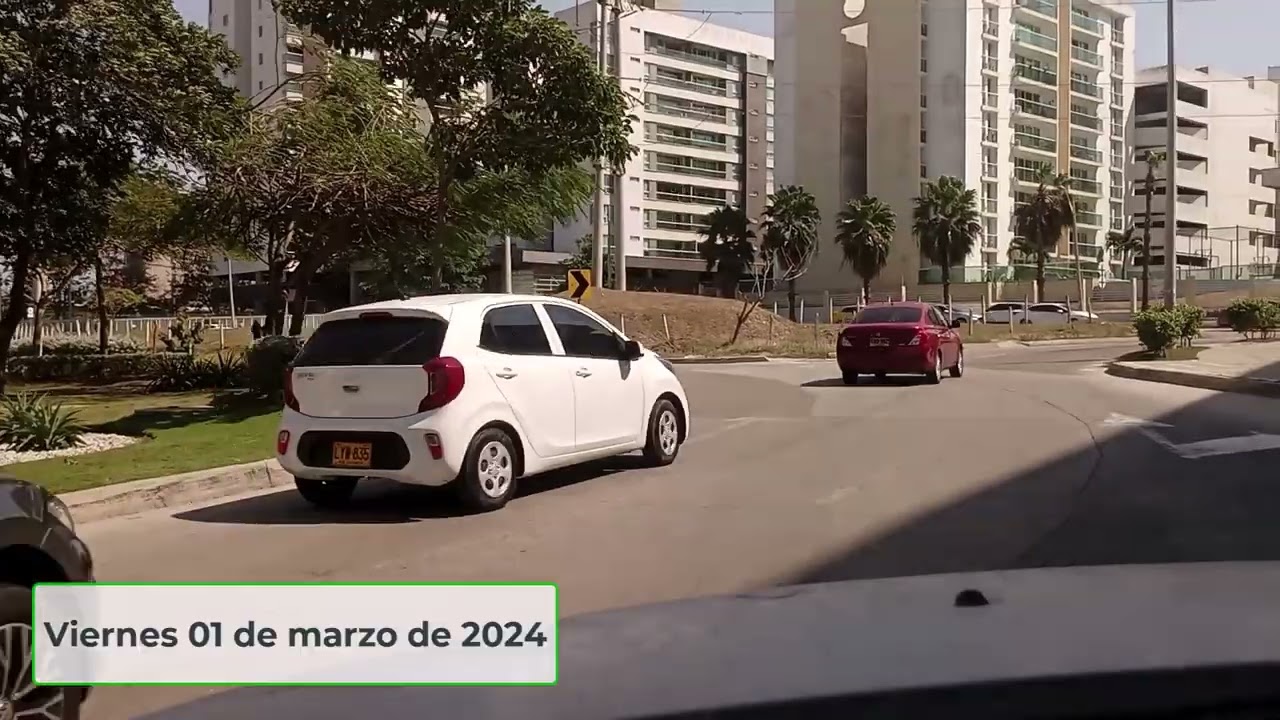Recorrido por Barranquilla Desde Via al mar hacia la Calle 84