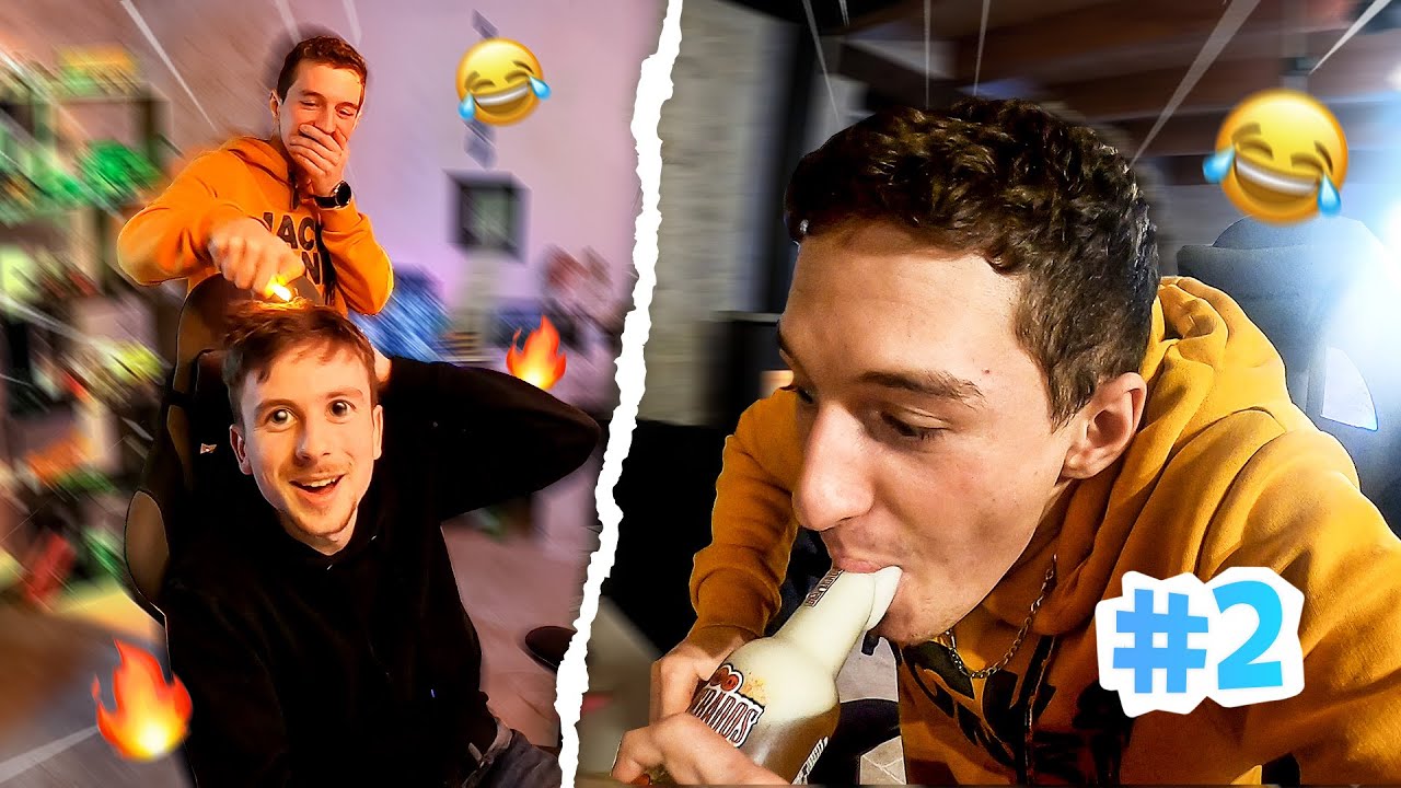 STERVIO TENTE DE BRULER LES CHEVEUX DE GERMAIN ! | COULISSES VLOG CHEZ VALTRA ET NEW HOLLAND ! #2