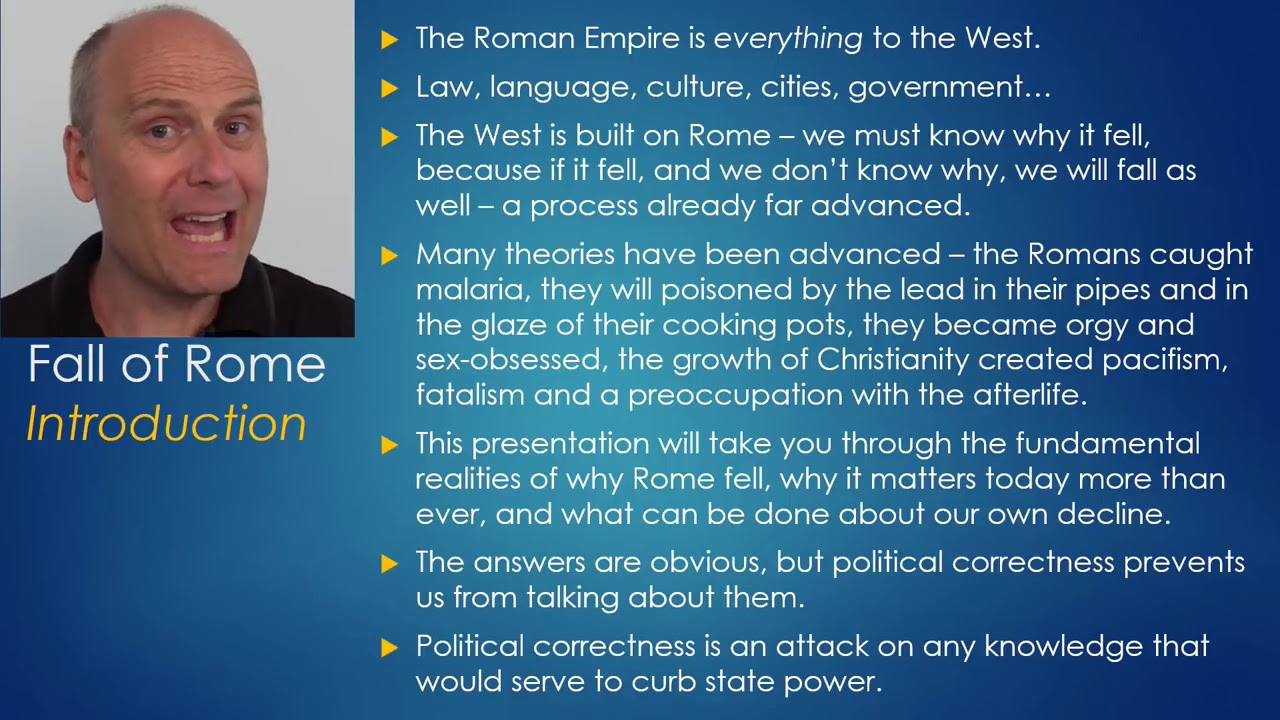 The Truth About The Fall of Rome Modern Parallels