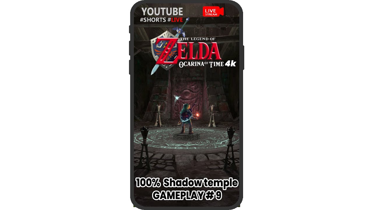 zelda oot shadow temple Gameplay part 9 #live #shorts #zeldaoot #viralvideos