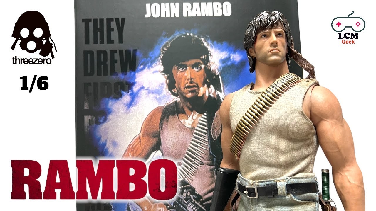Review John Rambo First Blood Threezero 1/6 | Linda Action Figure!