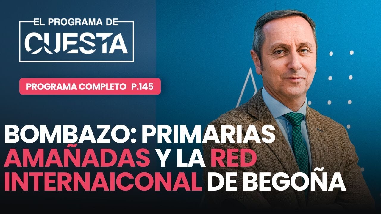 Sánchez se hunde en escándalos: primarias amañadas y la red internacional de Begoña Gómez