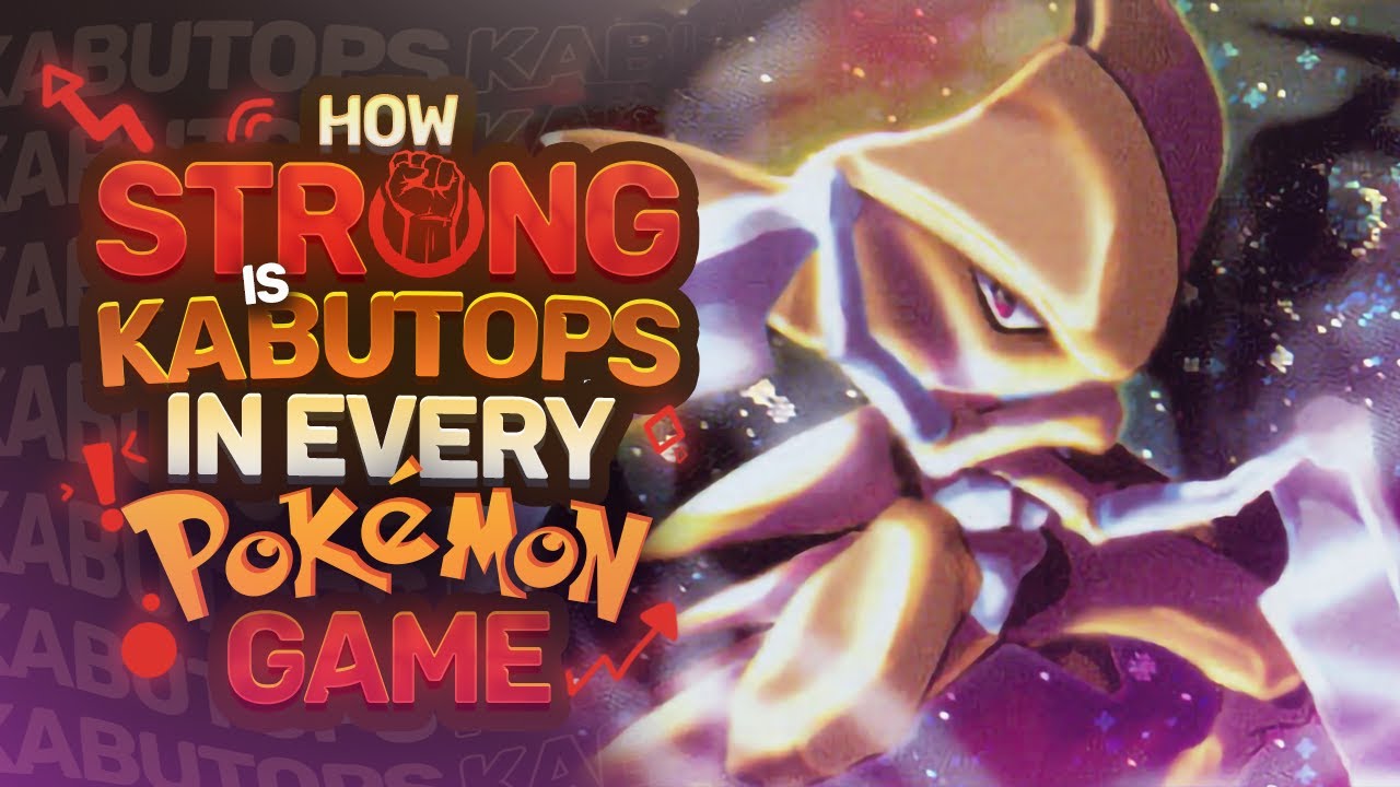 How STRONG Is Kabutops in EVERY Pokemon Game?