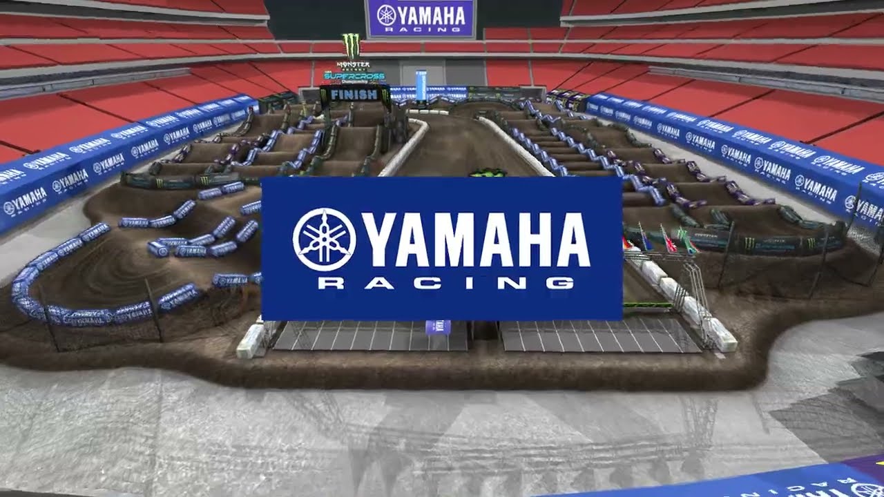 2026 SuperMotocross Rd 14 | Cleveland | Yamaha Track Map