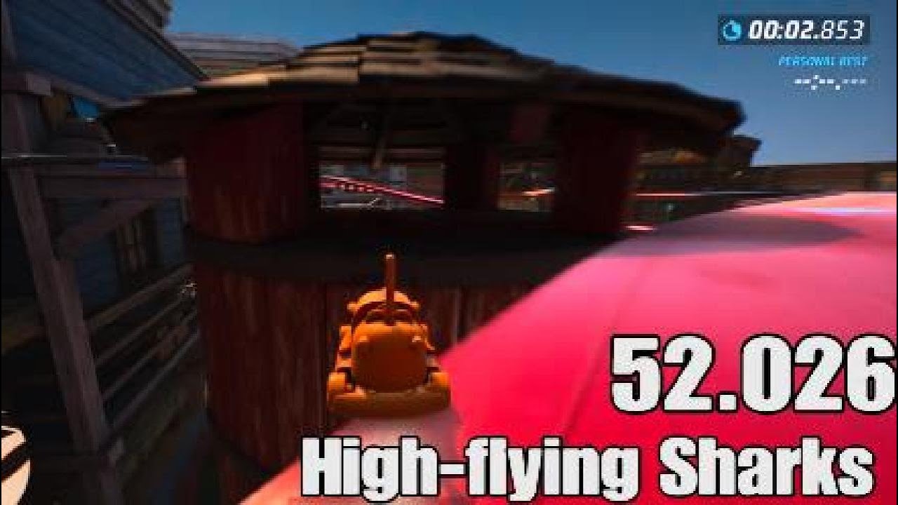 HWU2 Time Attack: High-flying Sharks (00:52.026) Hot Wheels Unleashed 2: Turbocharged