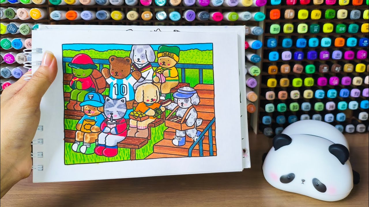 PINTEI O NOVO LIVRO DO BOBBIE GOODS COM TEMA PAÍSES 