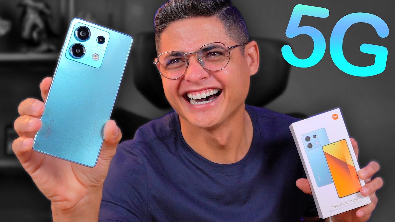 CHEGOU! Redmi Note 13 versão 5G da XIAOMI! Unboxing e Impressões