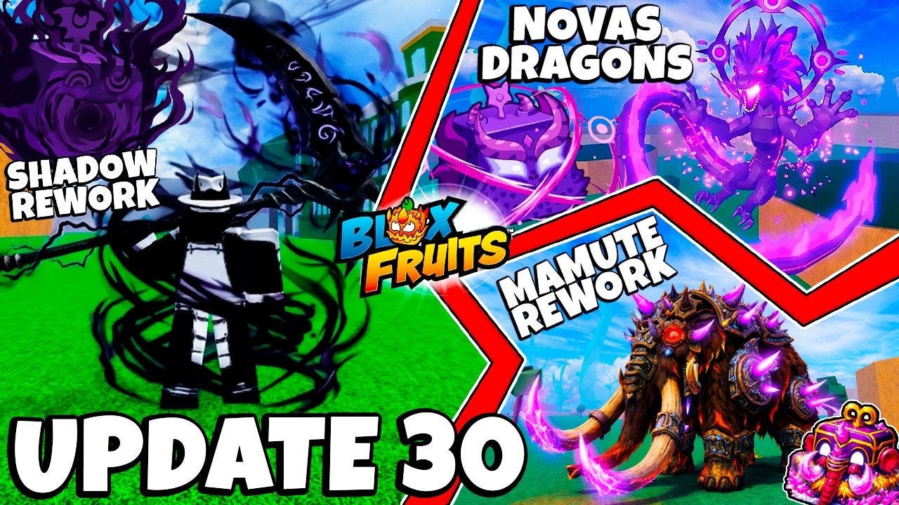 TUDO DA NOVA UPDATE 30 DO BLOX FRUITS! 🔥