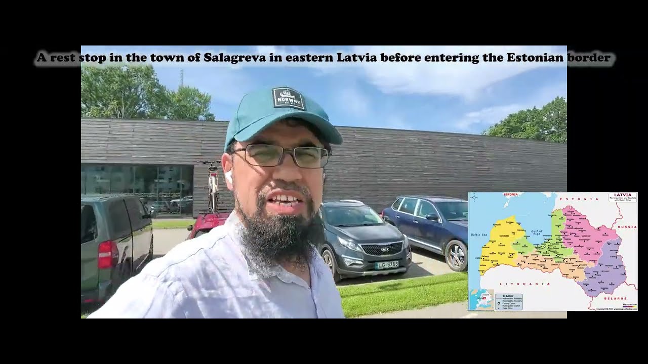 بين سالاغريفا اللاتفية وبارنو الإستونية : مرور واستقرارBetween Salagreva /Latvia and Pärnu /Estonia