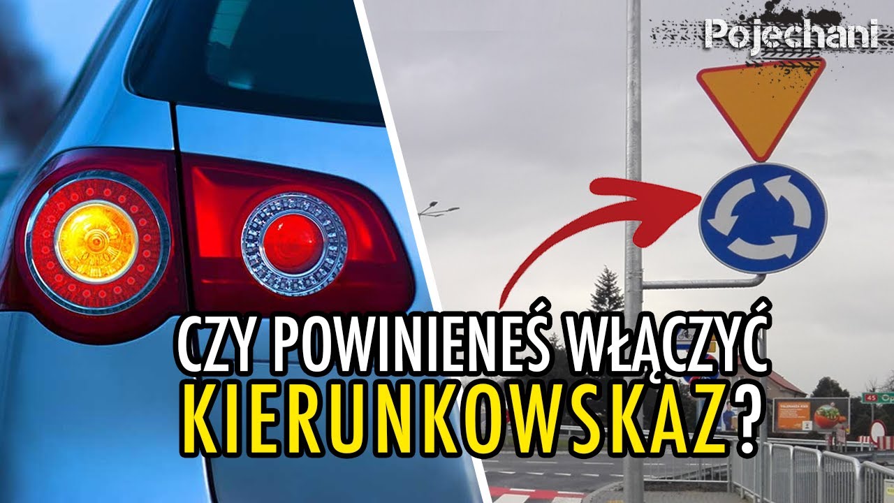 Kiedy włączyć KIERUNKOWSKAZ na rondzie? | Pojechani #188