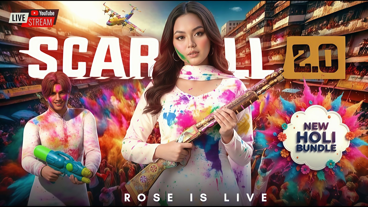 🔴 SCARFALL 2.0 LIVE | HOLI BUNDLE FINALLY💕| #scarfall #fyp @ScarFall2.0 @ScarFall2.0Creators