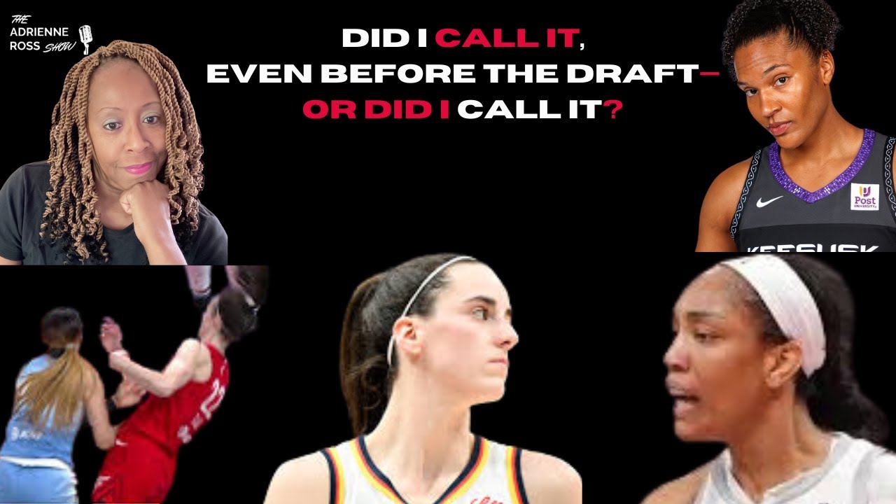 FLASHBACK: I Called the Jealousy & Race[ism] Even Before Caitlin Clark Was Drafted into the WNBA