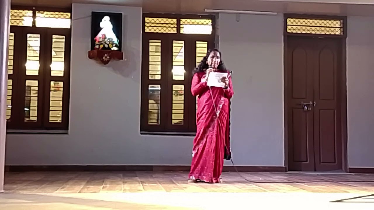 Solo song by Rani chechi, st John's CUSAT kalamassery 
