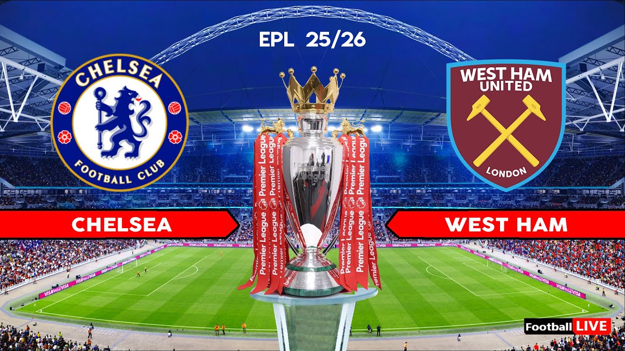 CHELSEA vs WEST HAM - Premier League 25/26 | Full Match All Goals | Simulation PES