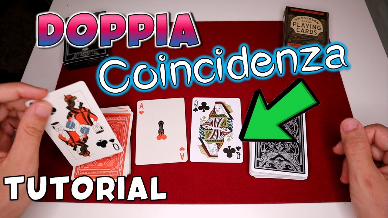 MAGIA DAL FINALE INASPETTATO: TUTORIAL DI UNA DOPPIA COINCIDENZA | Amazing card trick revealed