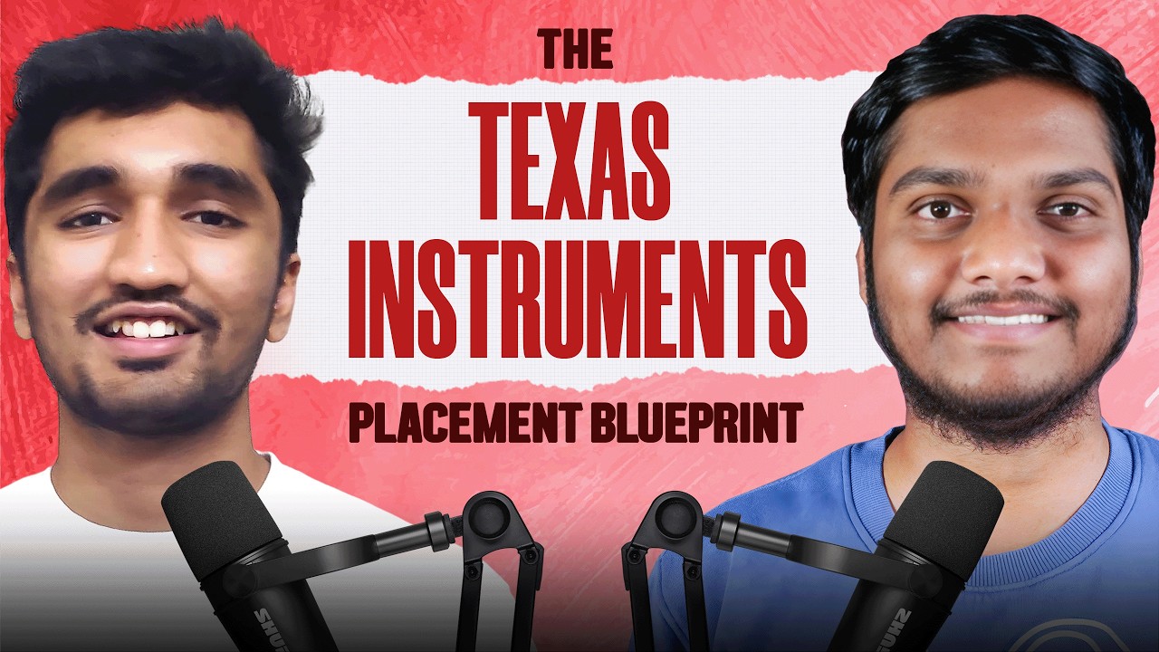 How he cracked Texas Instruments as Analog VLSI Engineer in his BTech ft.Sudheer | English Subtitles