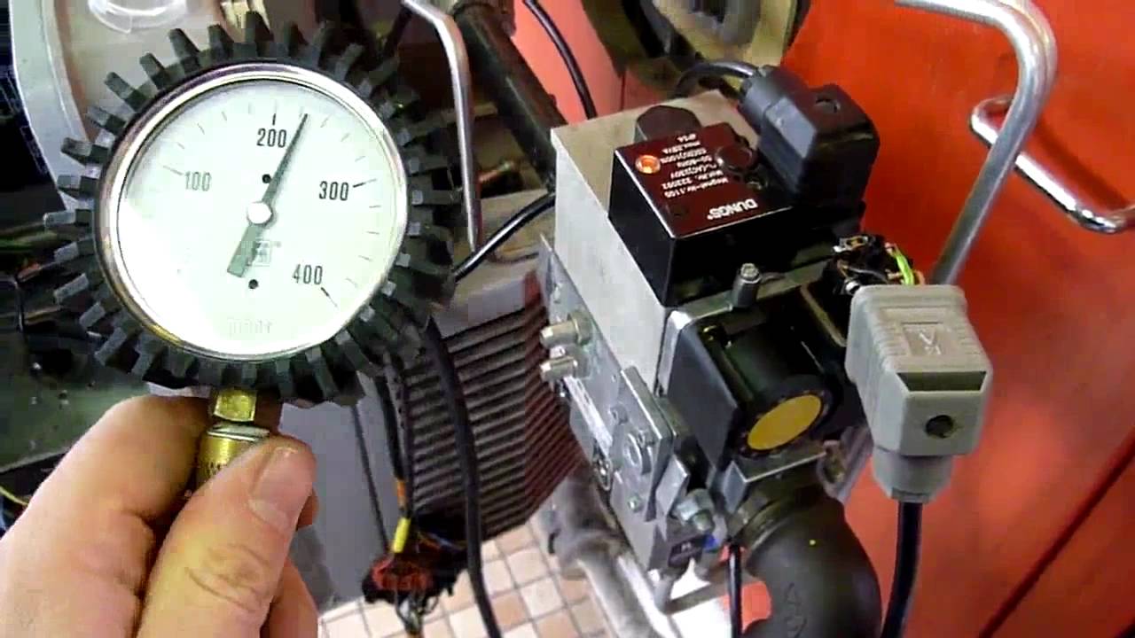 Chaud71-C100 evolution pression gaz fonctionnement