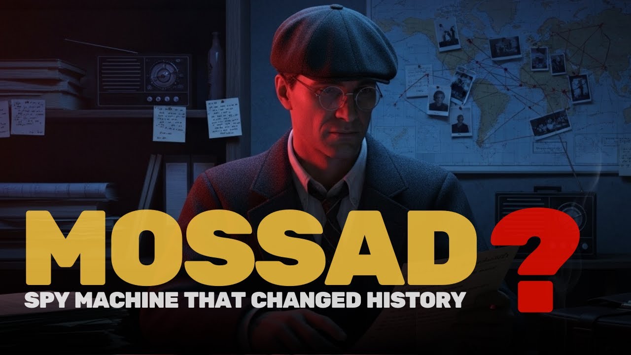 1950 Mossad | A Mysterious Spy Machine Powered by Revenge