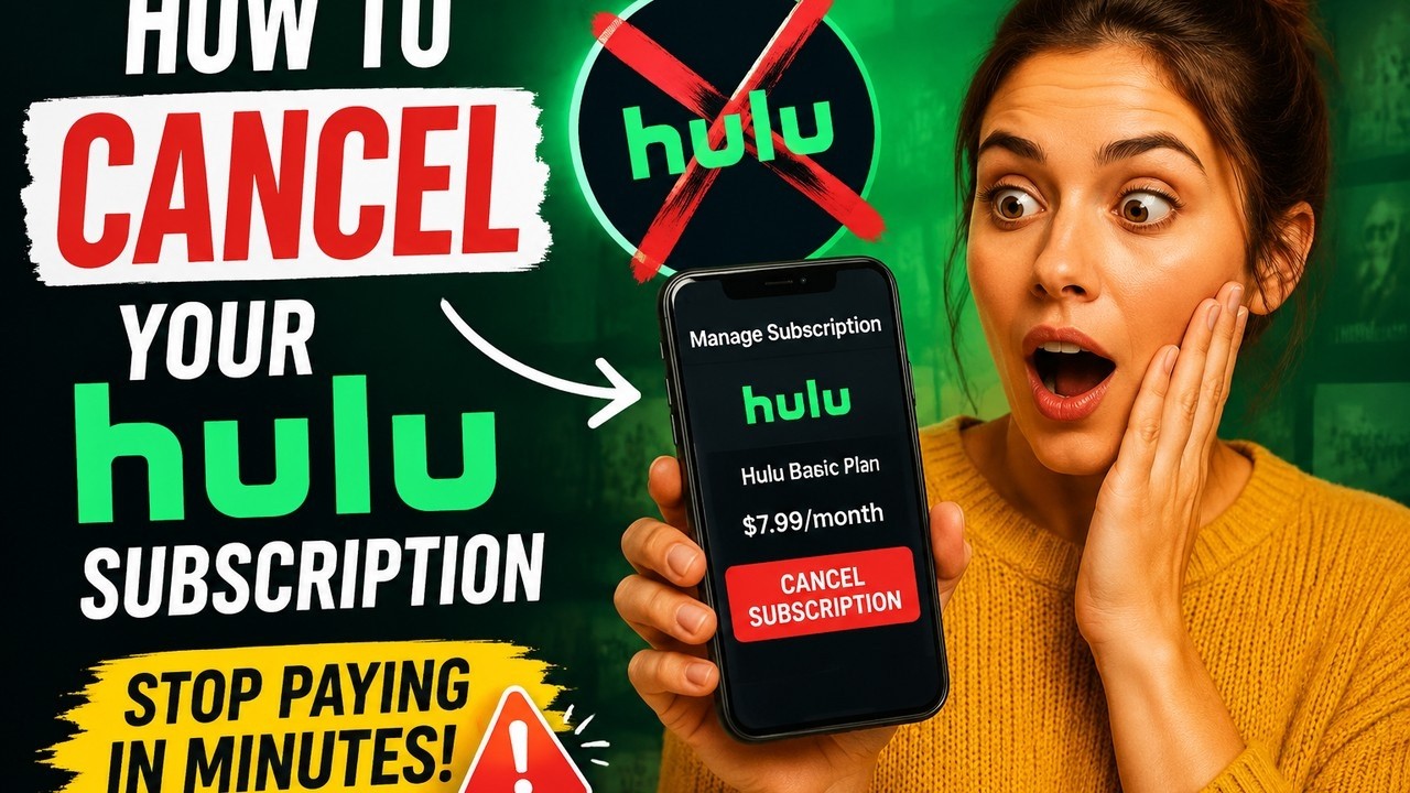 Как отменить подписку на Hulu