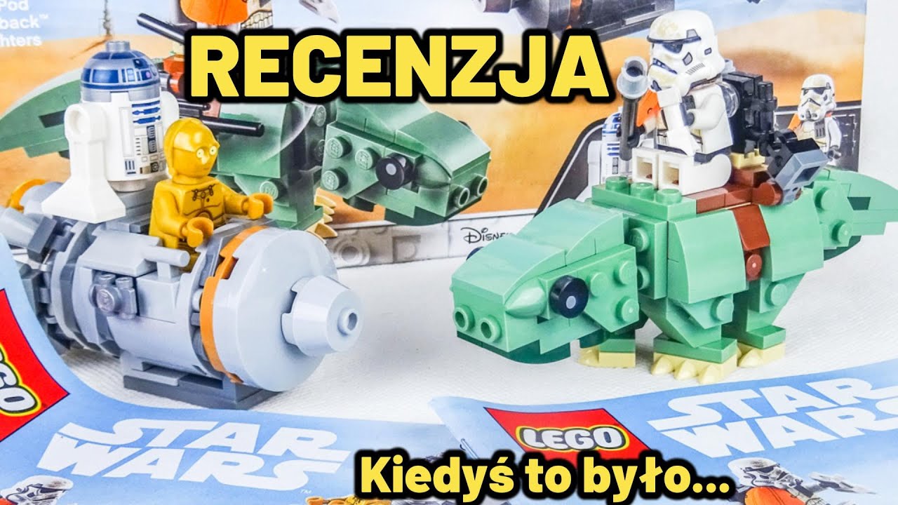Gdzie się podziały takie microfightersy? / LEGO 75228 Kapsuła ratunkowa kontra Dewback / RecenzjaKBL