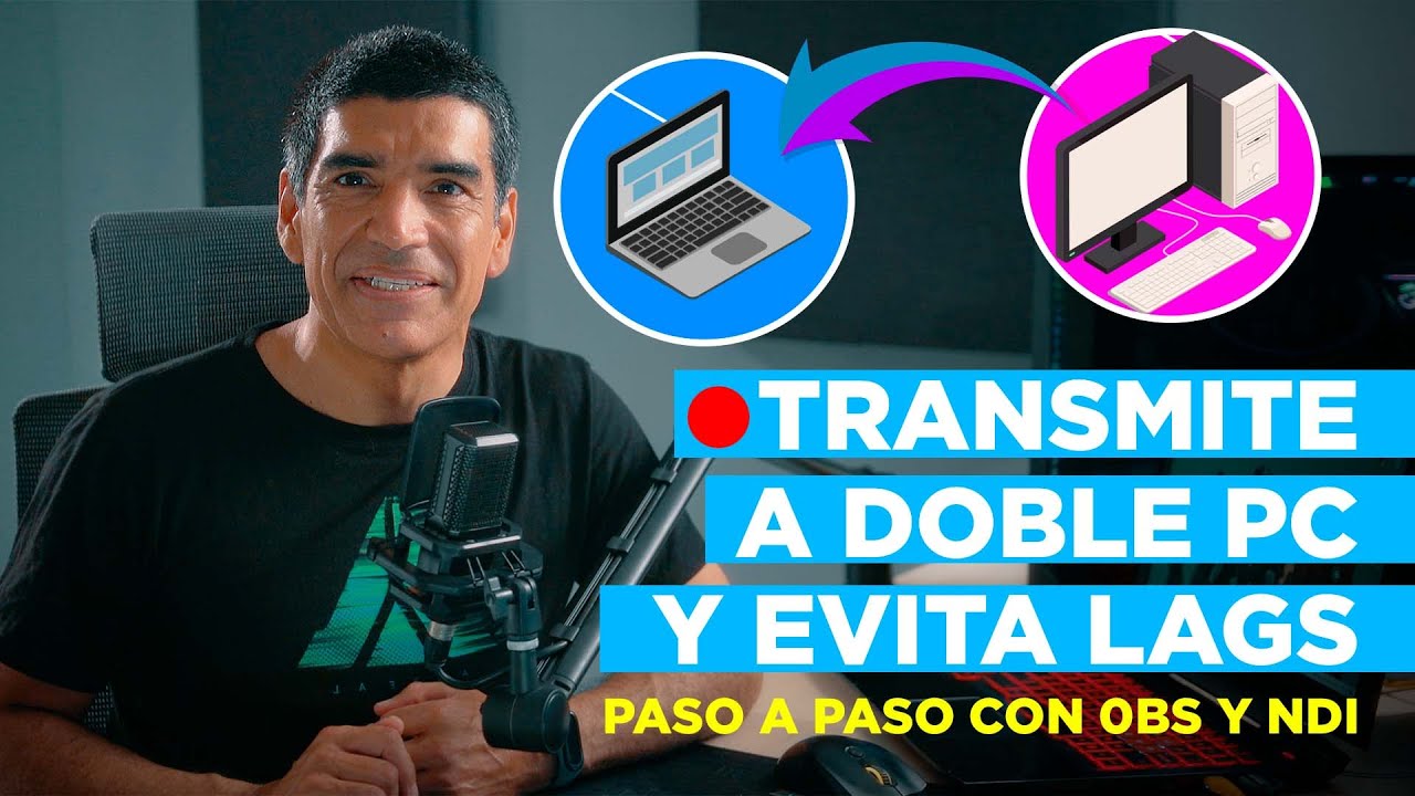 Cómo hacer DIRECTOS con dos PC's ► Paso a Paso con NDI, 2022