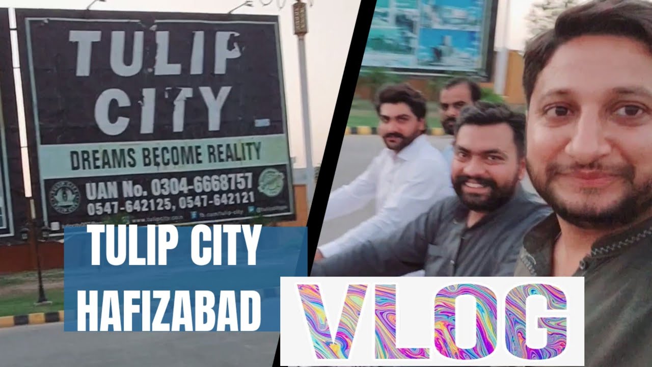 Visit Of Tulip City Hafizabad | 1st Vlog | Travel | #vlog