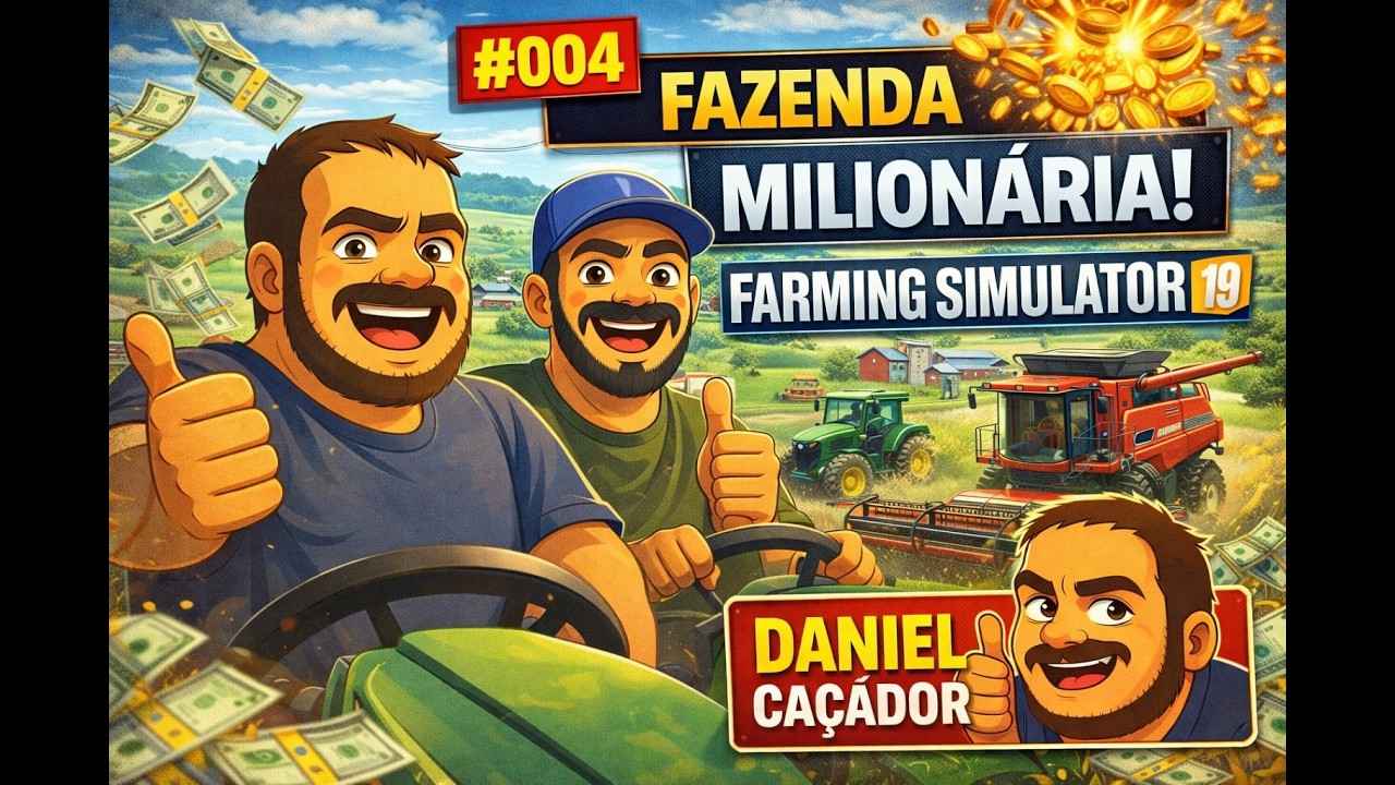 🔥#MULTIPLAYER, A FAZENDA COMEÇOU A DAR MUITO DINHEIRO! Farming Simulator 19 #004