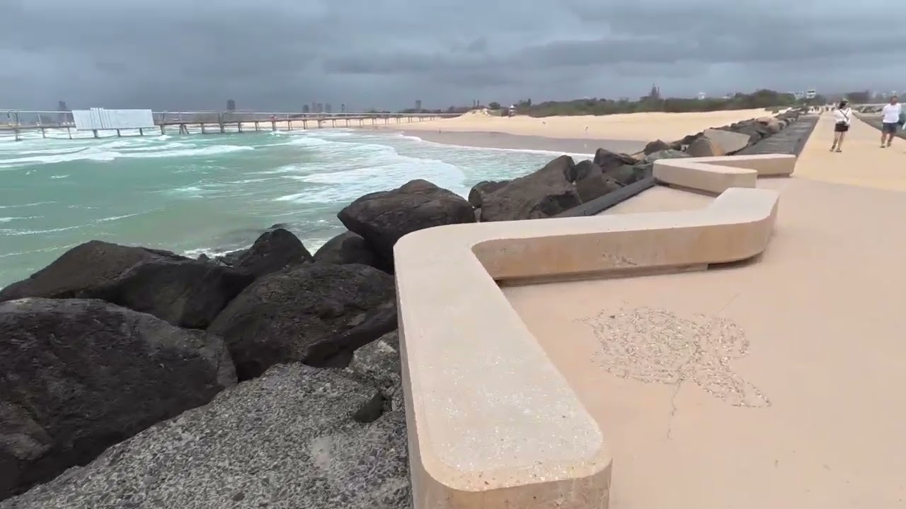 Part 2 of 2 Running from the open ocean!