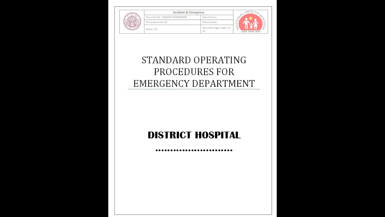 NQAS Training 18 #SOP#Standardoperatingprocedure #standardoperatingprocedureinhospital #NQASSOP#NABH