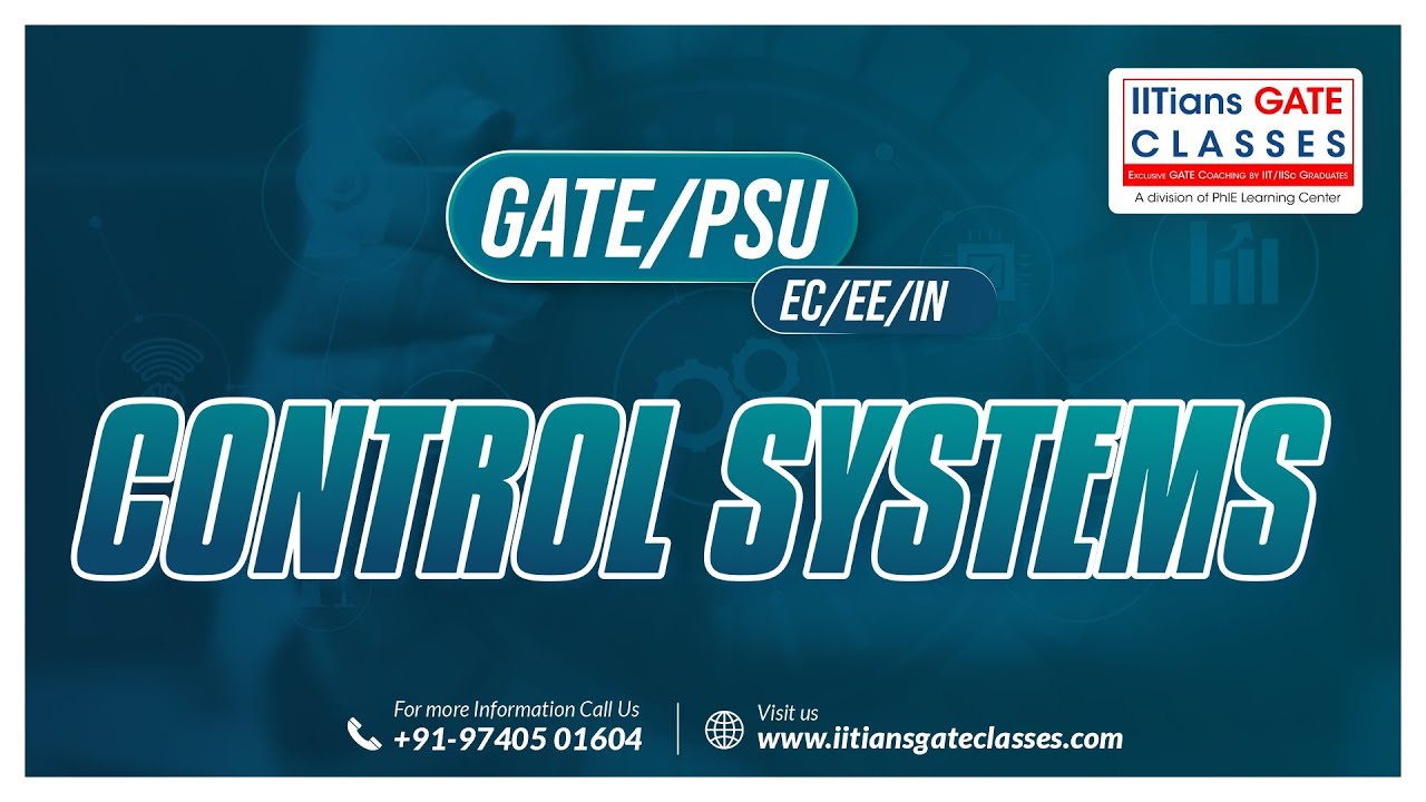 GATE 2020 IN Question Paper | Control System part Solution | GATE EC | EE | IN Online Live Coaching