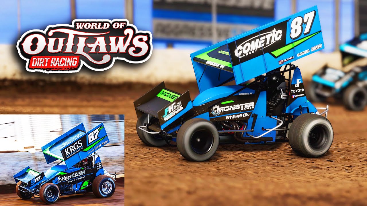 World Of Outlaws : Dirt Racing - Aaron Reutzel 2024 Classic Winning Car Creation Tutorial