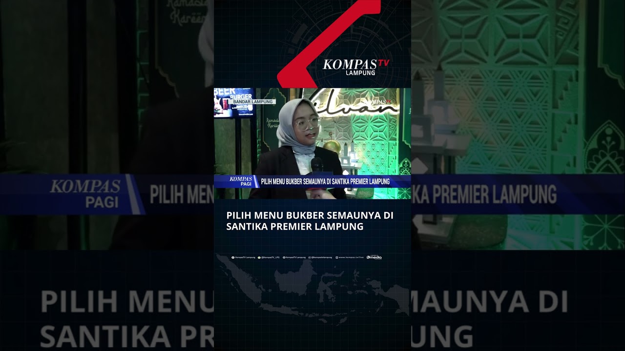 Pilih Menu Bukber Semaunya di Santika Premier Lampung #shorts