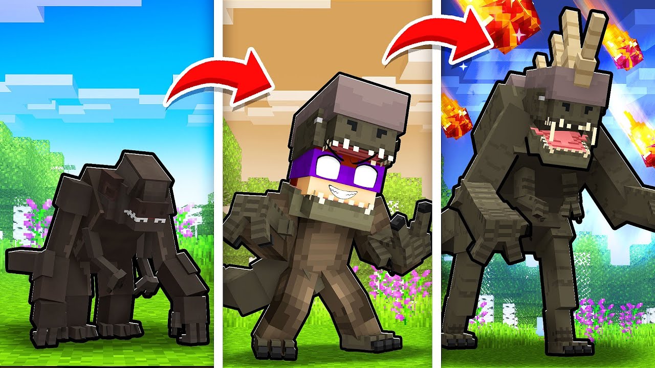 CICLO DE VIDA do D-REX no MINECRAFT!! ‹ DONAT3LO ›