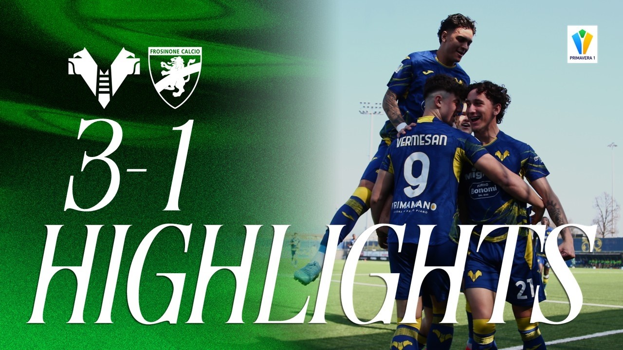 Highlights Primavera 1 2025/26 | Hellas Verona-Frosinone 3-1