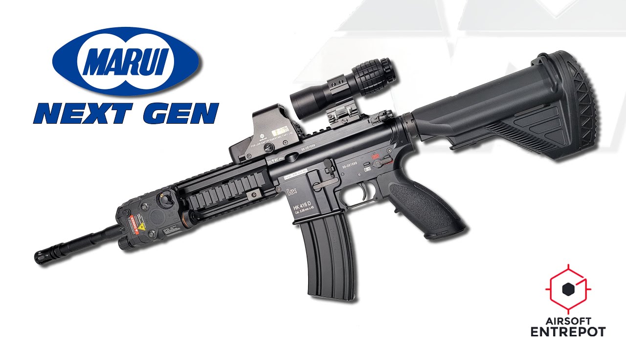 TOKYO MARUI HK416D NEXT GEN RECOIL / Airsoft unboxing