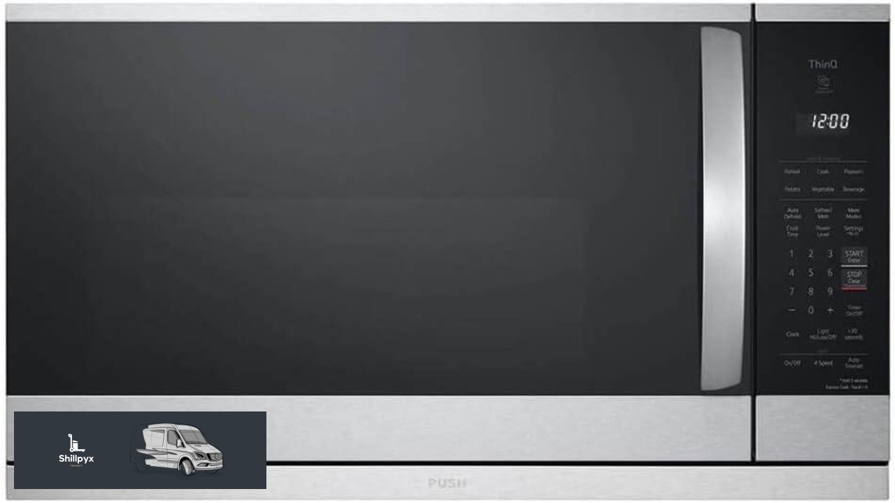 2.1 cu. ft. 30 in. Width PrintProof Stainless Steel 1 050 Watt Smart Over The Range