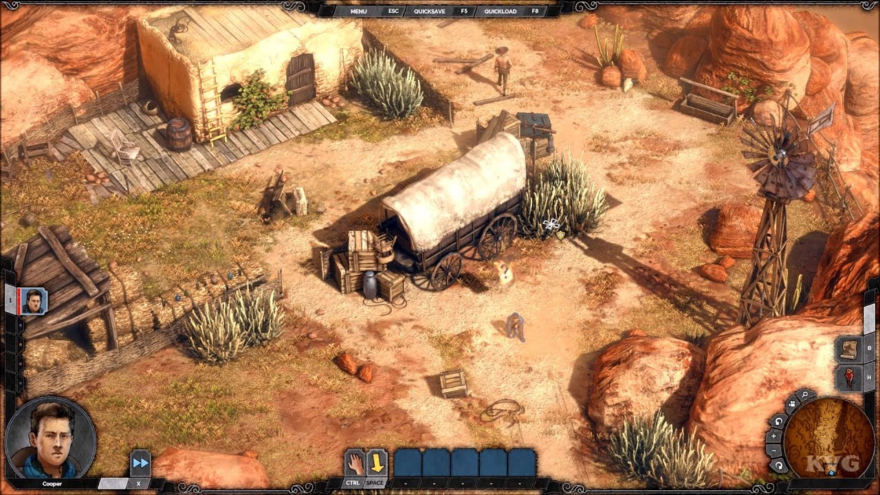 Desperados 3 Gameplay (PC HD) [1080p60FPS]
