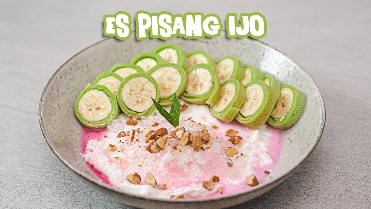 Seger dan Lembut ! Resep Es Pisang Ijo ( Untuk Buka Puasa )
