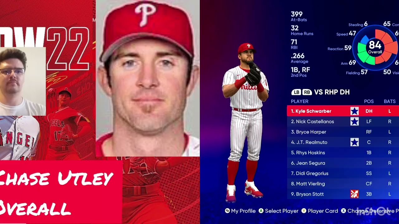 Максимально прокачайте Чейза Атли в MLB The Show 22 на Xbox One.