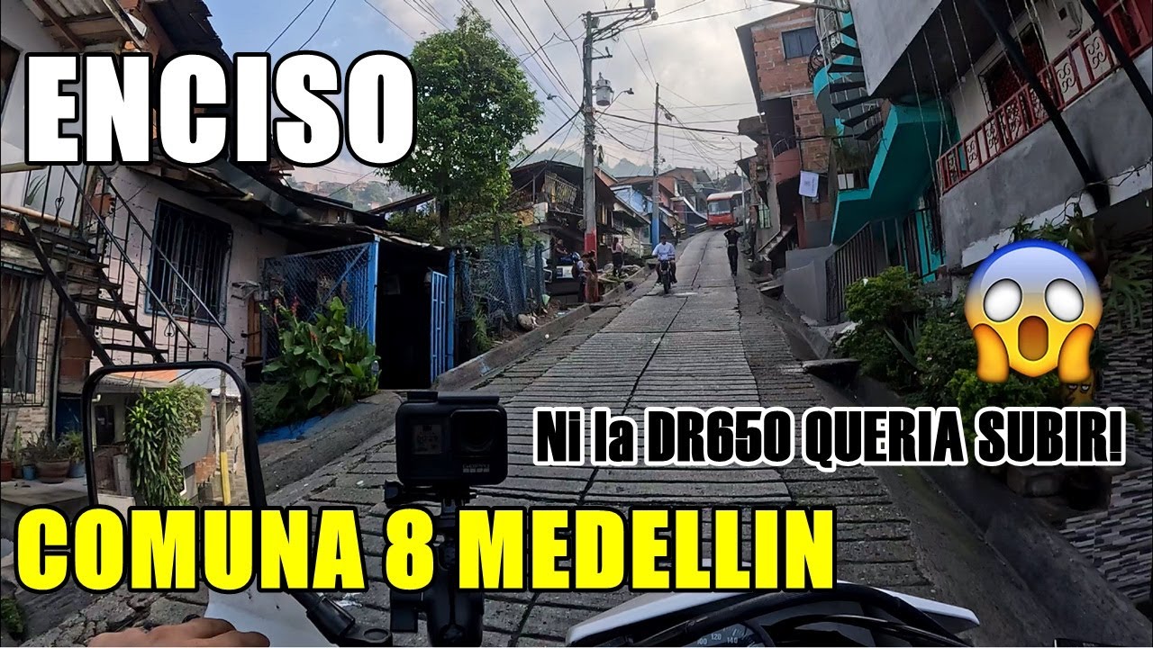La LOMAS mas pel1Gr0sas 🤯de Medellín Enciso Comuna 8