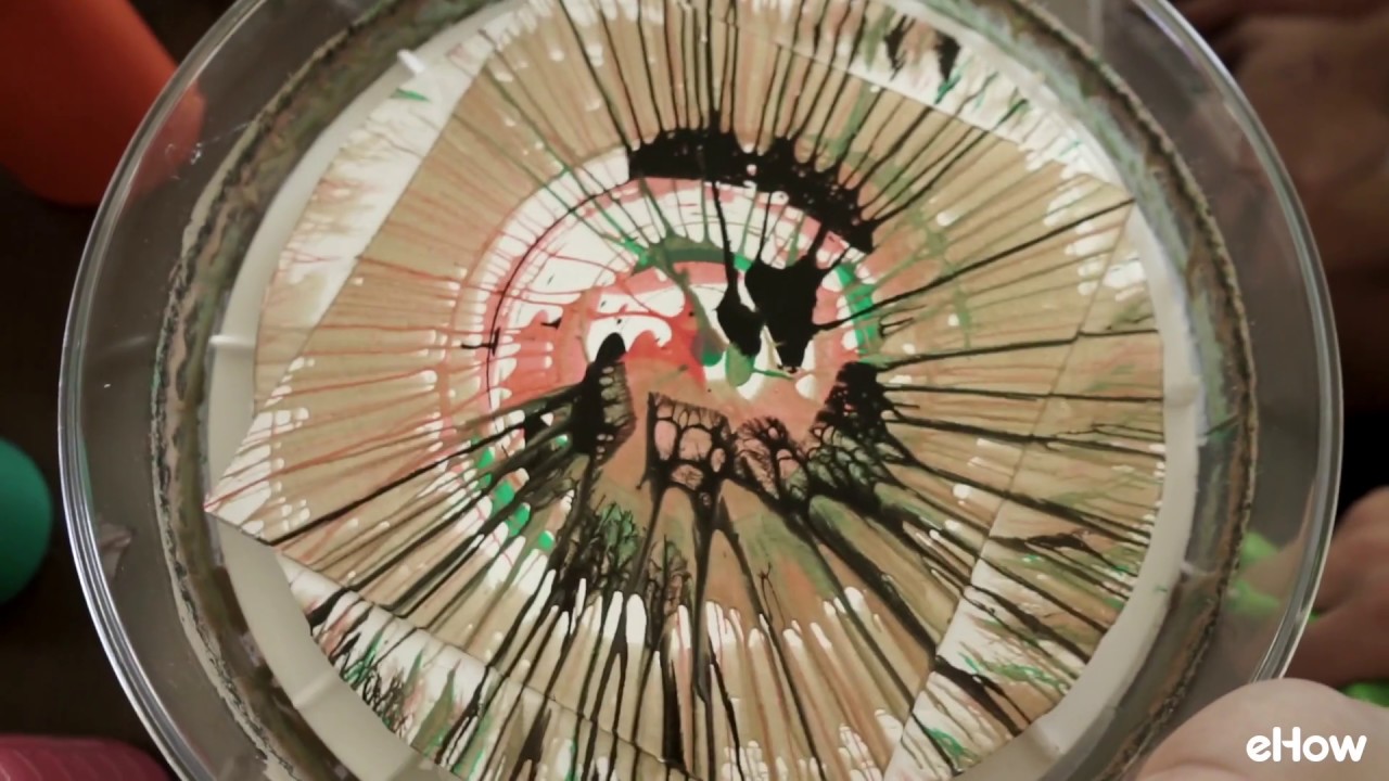 Easily Turn a Salad Spinner Into a Spin Art Machine