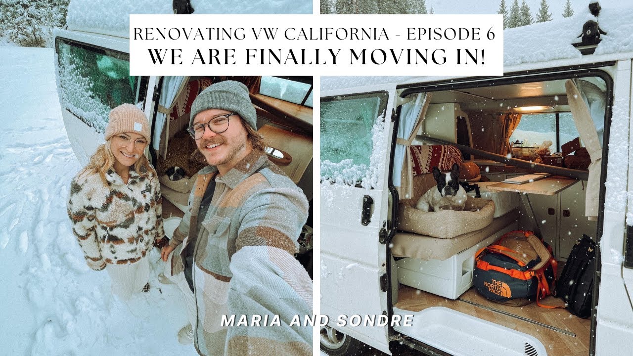 [VAN RENOVATION EP6] - VW CALIFORNIA T4 - WE ARE FINALLY MOVING IN!