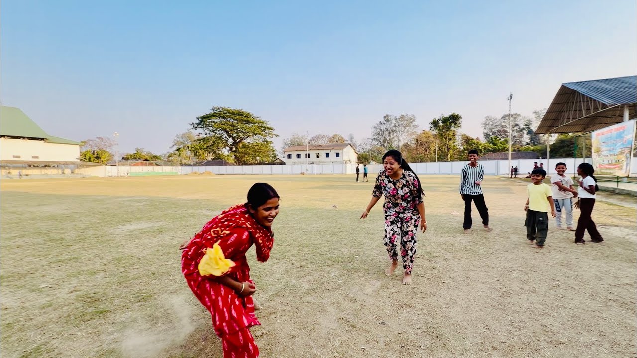 Kabaddi Khelte Huwe Bacho Ke Saath Kafi Game Khela🙂😊 ￼