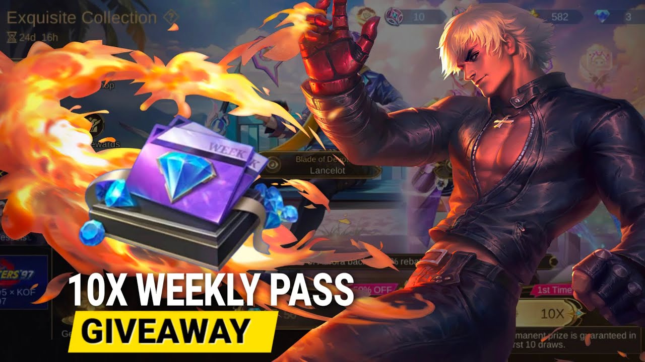 10x WEEKLY PASS GIVEAWAY MLBB //MOBILE LEGEND 