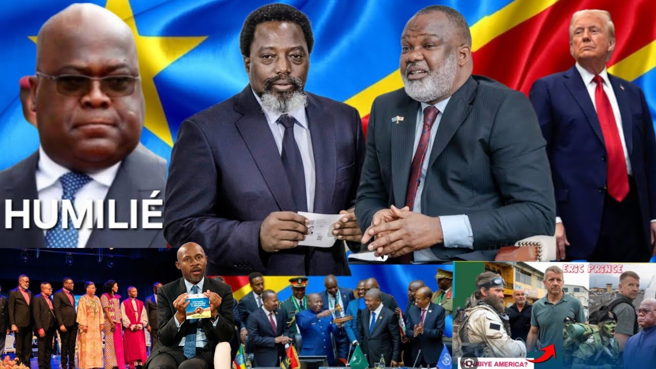 FTSHISEKEDI PIÉGÉ À FUIT JKABILA À ADDIS-ABEBA, NANGAA REJETTE LA MAIN D'ANGOLA C'EST FINI: USA 15.2