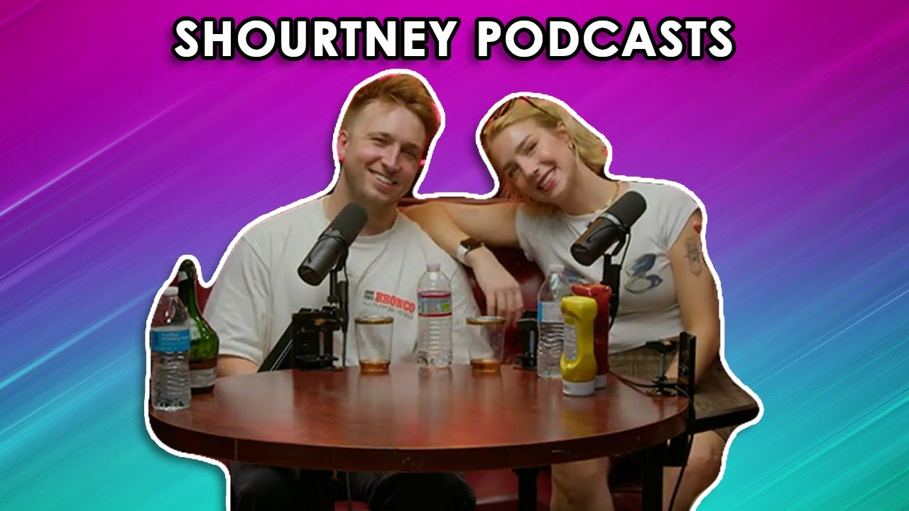shourtney revealing relationship lore on podcasts (smosh mouth, chuckle sandwich, HWHL)