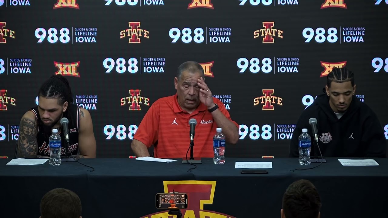 Houston post-game press conference (Iowa State)