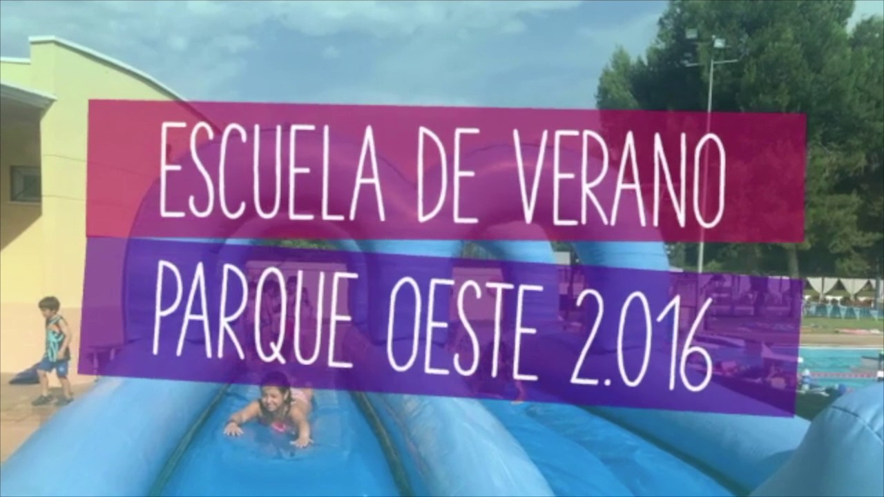 Escuela de verano Piscina Parque Oeste 2016