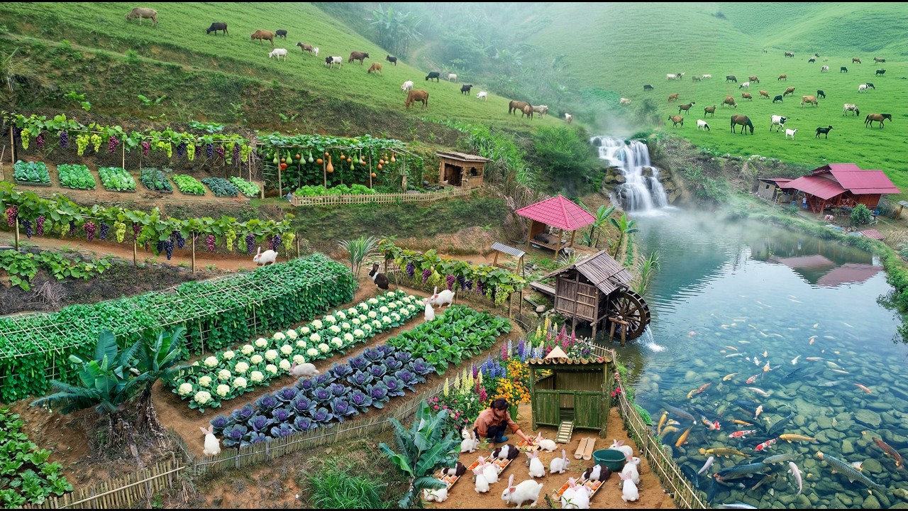 Alone on the Mountain&hellip; She Built a Thriving Rabbit Farm & Self-Sufficient Life | Off-Grid Life